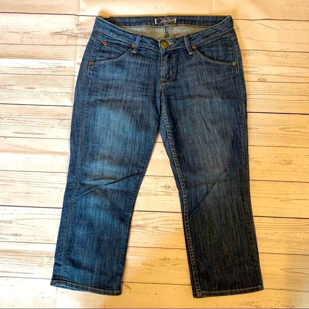 Hudson‎ Jeans Capri Flap Pocket Sz 27
